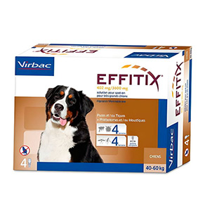 EFFITIX 40-60 kg 4 pipetas 44,90 €