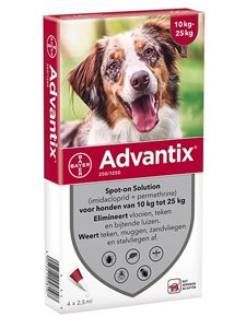 ADVANTIX 4Pipet de 10 a 25 kg 41,99 €