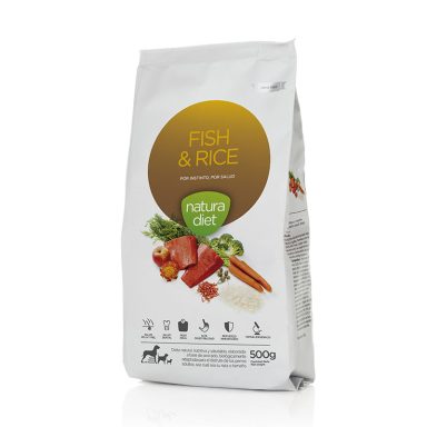 Natura Diet Fish&Rice 500gr 4,80 €