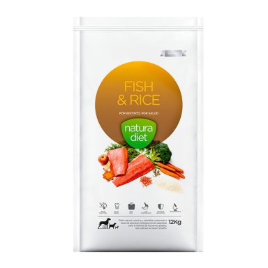 Natura Diet Fish&Rice 12 kg 67,90 €