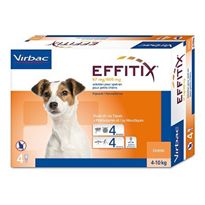 EFFITIX 4-10 kg 4 pipetas 33,99 €