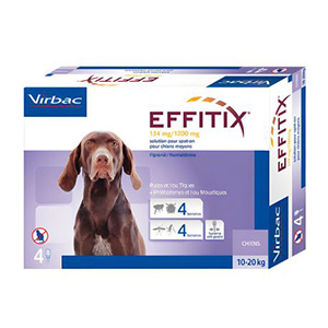EFFITIX 10-20 kg 4 pipetas 38,99 €